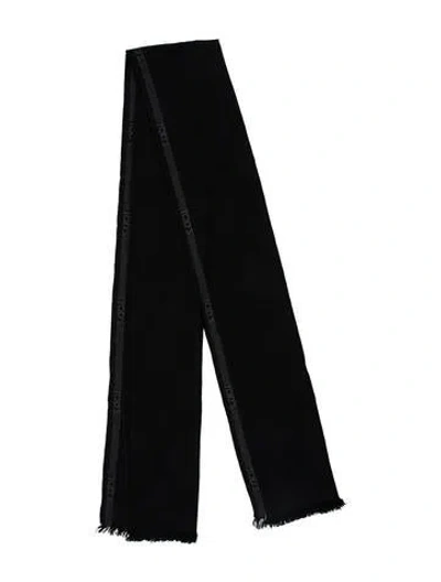 Pre-owned Tod's Scarf In Black