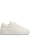 Tod's Shearling-trimmed Sneakers In Neutral