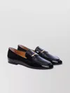 Tod's Shiny Patent Leather Loafers With Round Toe