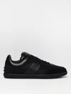 Tod's Tabs Suede And Leather Sneakers In Schwarz