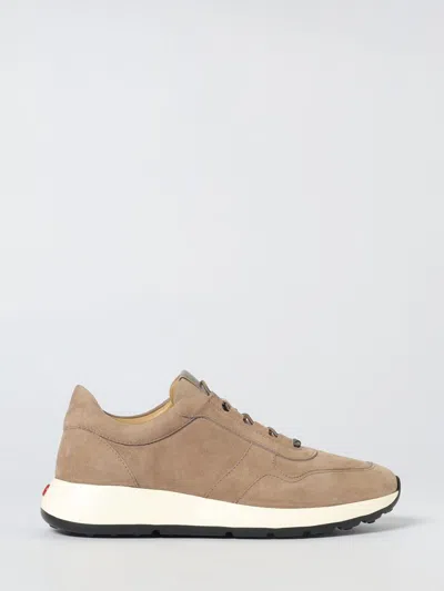 Tod's Suede Sneakers In Beige