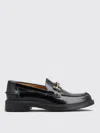 Tod's Penny Bar Leather Loafers With Logo In Schwarz