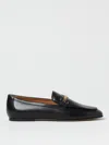 Tod's Leather Loafer In Black