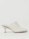 Tod's Leather Sandal In White