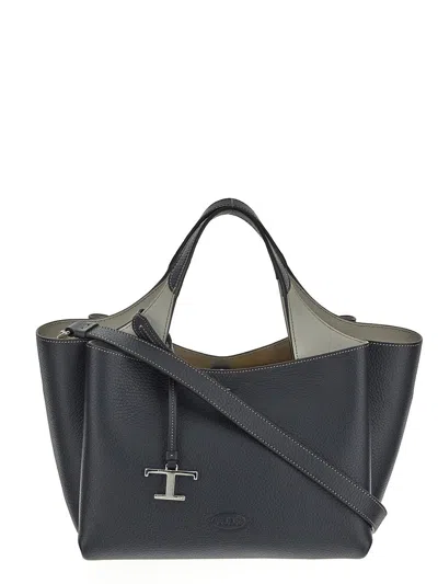Tod's Shopping Bag In Blue