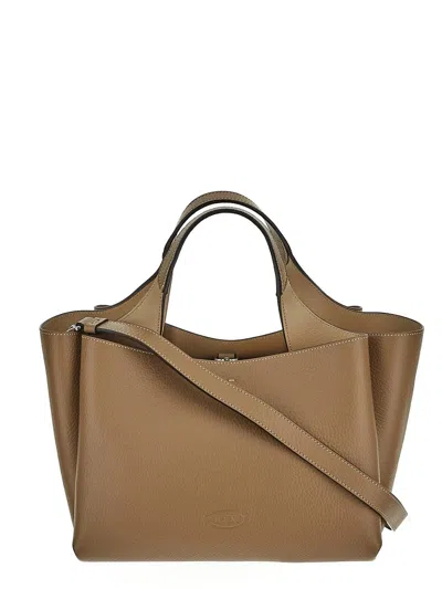 Tod's Shopping Bag In Brown
