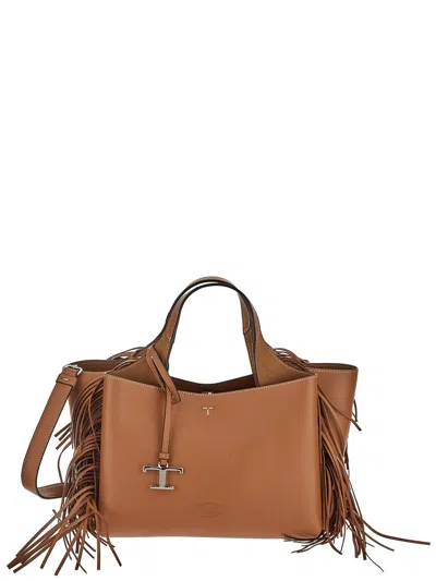 Tod's Shopping Bag In Brown
