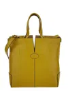 Tod's Shopping Bag In Gold
