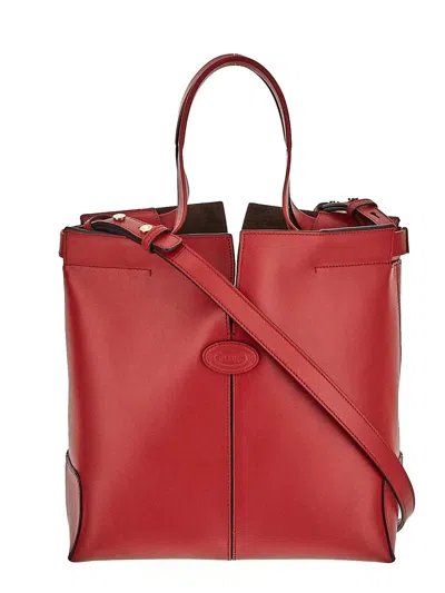 Tod's Shopping Bag In Red
