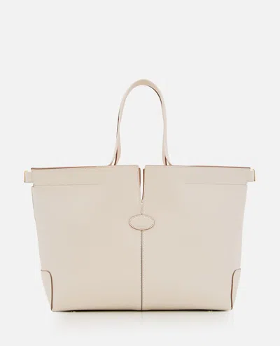Tod's Shopping Bag In White