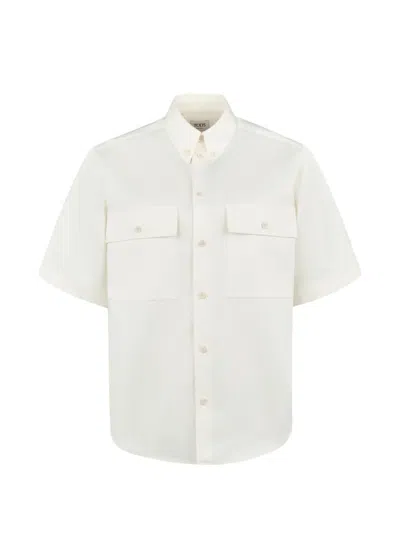 Tod's Short-sleeved Shirt In White