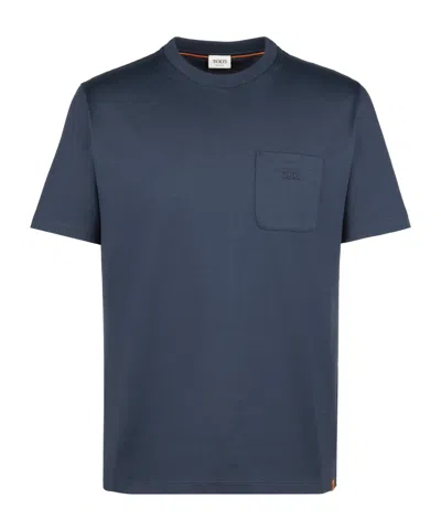 Tod's Short-sleeved T-shirt In Blue