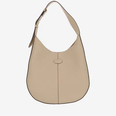 Tod's Shoulder Bag In Ivory