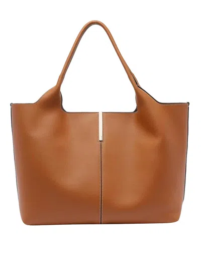 Tod's Shoulder Bag In Marrón