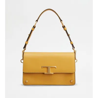 Tod's Shoulder Bag Mini In Yellow