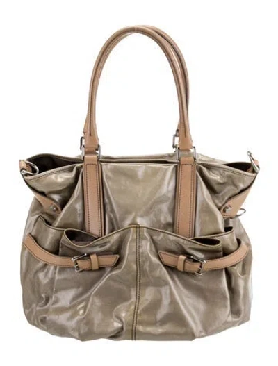 Pre-owned Tod's Shoulder Bag In Neutral