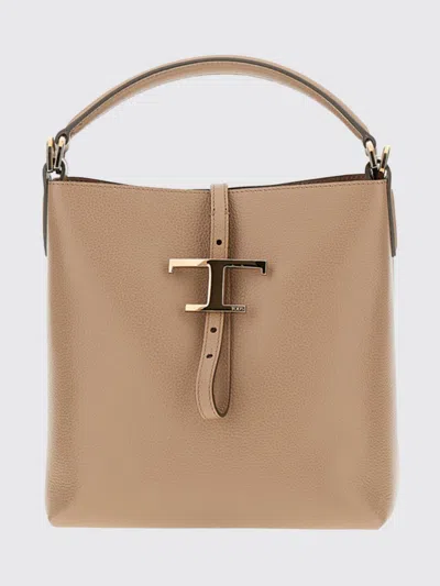 Tod's Shoulder Bag  Woman Color Beige In Brown