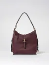 Tod's Medium T Timeless Shoulder Bag In Red
