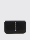 Tod's Di Folio Mini Leather Crossbody Bag In Black