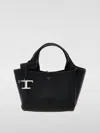 Tod's Shoulder Bag With Adjustable Strap And Top Handle In Black