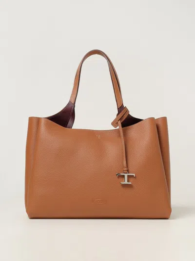TOD'S SHOULDER BAG TOD'S WOMAN COLOR BROWN,H32248032