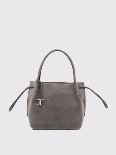 Tod's Shoulder Bag  Woman Color Grey In Gray