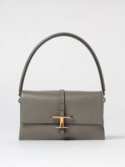 Tod's Shoulder Bag  Woman Color Grey In Gray