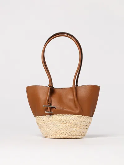TOD'S SHOULDER BAG TOD'S WOMAN COLOR LEATHER,423388107