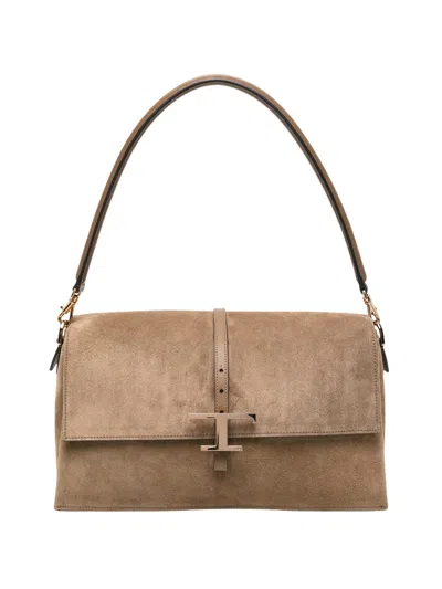 Tod's Shoulder Bag Tse Tracollina Mosch Pccola In Blue
