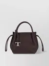 Tod's Shoulder Bag With Adjustable Strap And Top Handle In Brown