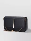Tod's Shoulder Bag With Chain Strap And Metal Accent