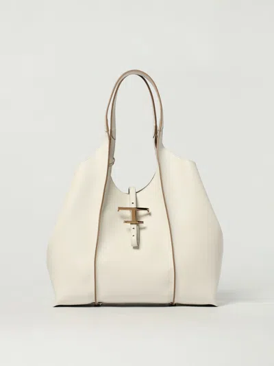 Tod's Shoulder Bag Woman  In White