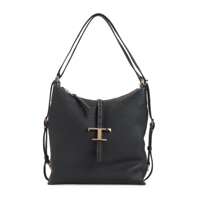Tod's Shoulder Bags Black