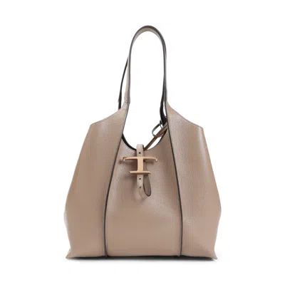 Tod's Shoulder Bags Nude & Neutrals