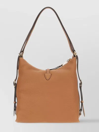 Tod's Shoulder Bags With Top Handle And Metal Accents