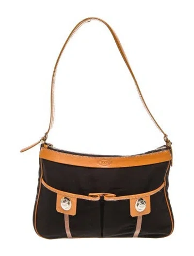 Pre-owned Tod's Signature Shoulder Bag In Brown