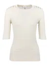 Tod's Silk Top In White