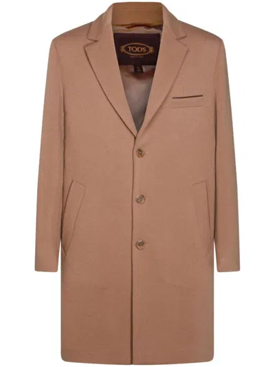 TOD'S SINGLE-BREASTED COAT
