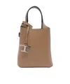 Tod's Single Handle Shoulder Bag In Brown