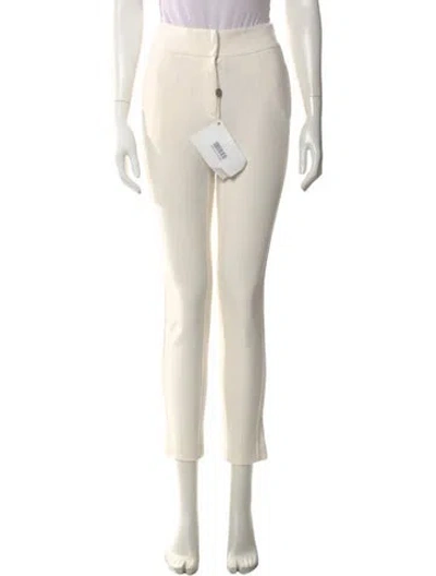Pre-owned Tod's Skinny Leg Pants In Neutral