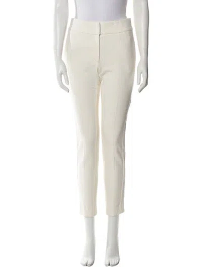 Pre-owned Tod's Skinny Leg Pants W/ Tags In Neutral