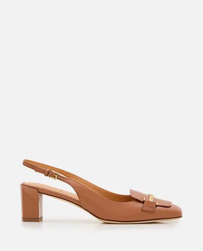 Tod's Slingback T50 In Brown