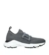 Tod's Kate Knit Slip-on Sneaker In Grey