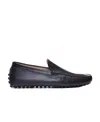 Tod's Bubble Penny Strap Loafers In Black