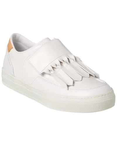 Tod's Tods Slip On Leather Sneaker In White