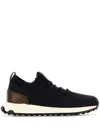 Tod's Midnight Blue Fabric Slip-ons For Men In Blue