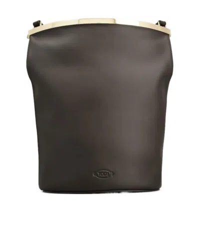 Tod's Small Bucket Bag In Black