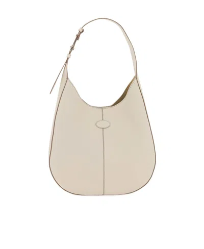 Tod's Small Di Bag Shoulder Bag In Nude