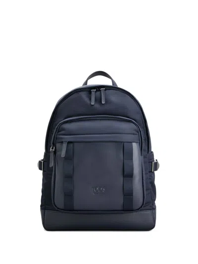 Tod's Small Di Folio Backpack In Black