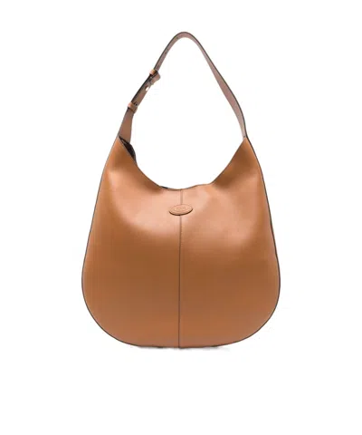 Tod's Small Di Shoulder Bag In Brown